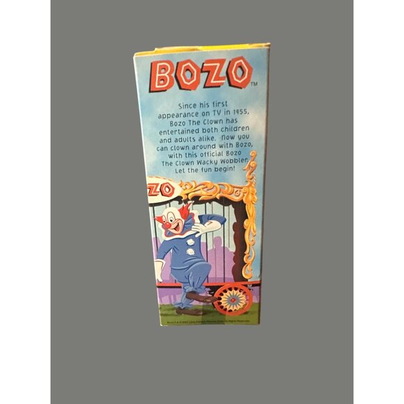 FunKo Bozo The Clown Wacky Wobbler Bobblehead Vinyl Figure In Box - Picture 3 of 6